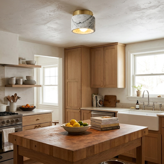 Nordic Marble Ceiling Light