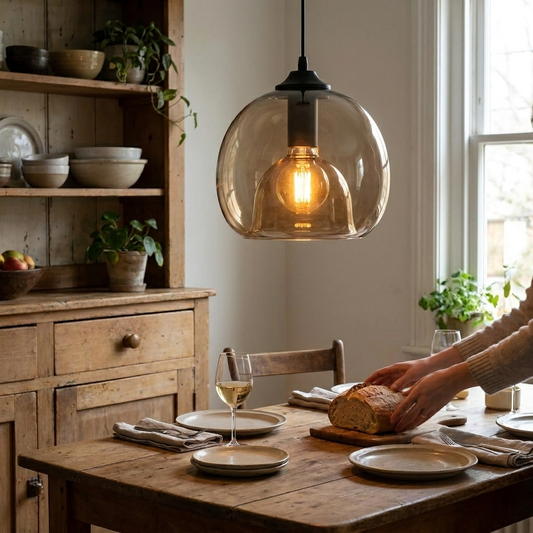 Clyde Glass Pendant Light