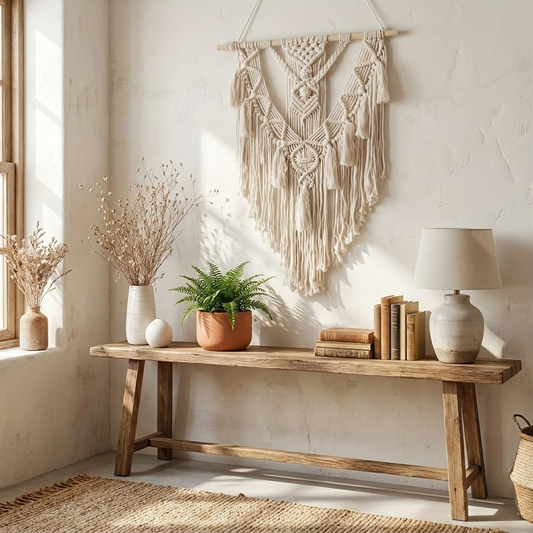 Bohemian Macrame Wall Hanging