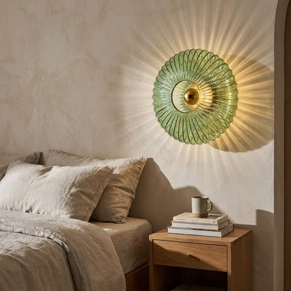 Elegant Nordic Vintage Glass Wall Sconce