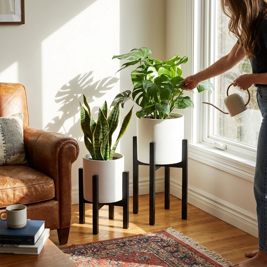 Modern Adjustable Metal Plant Stand