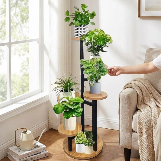 Verdura 6-Tier Round Plant Stand