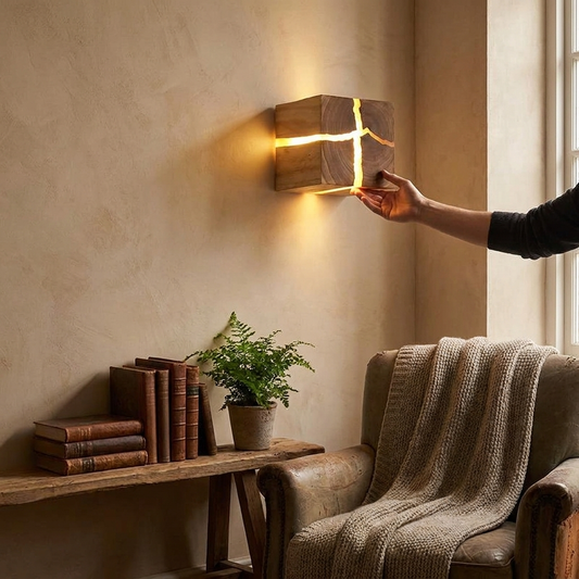 WoodAura Wall Light
