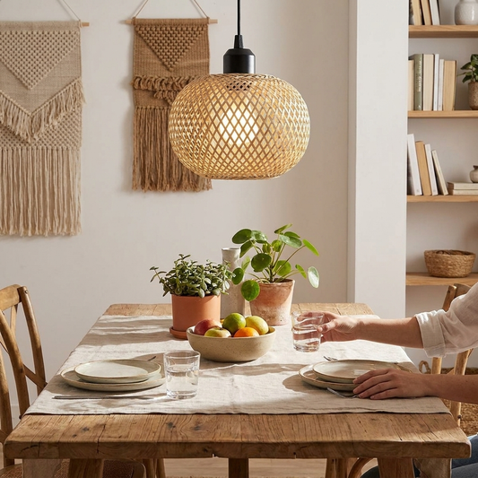 Natura Bamboo Ceiling Lamp