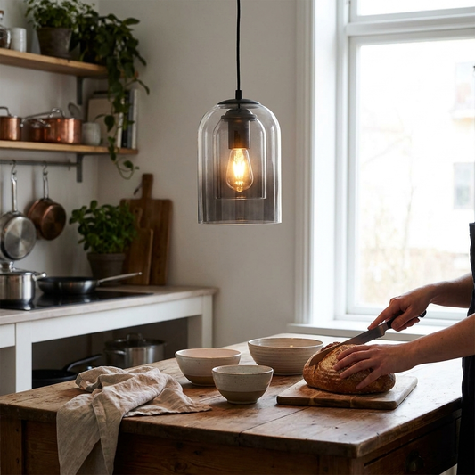 Mica Mid-Century Pendant Lamp