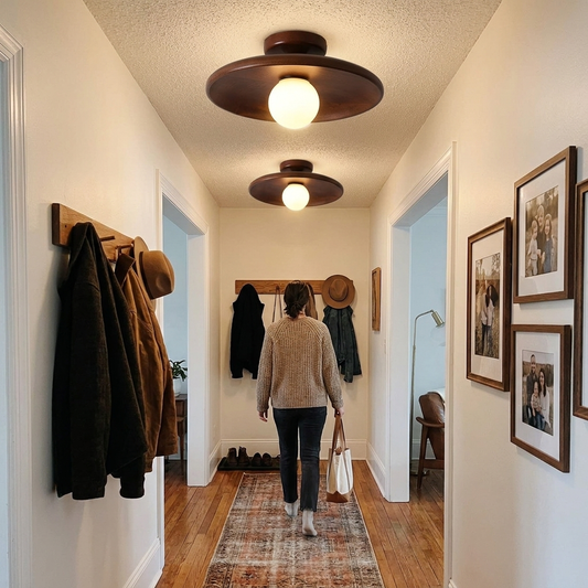 Wooden Ceiling Light