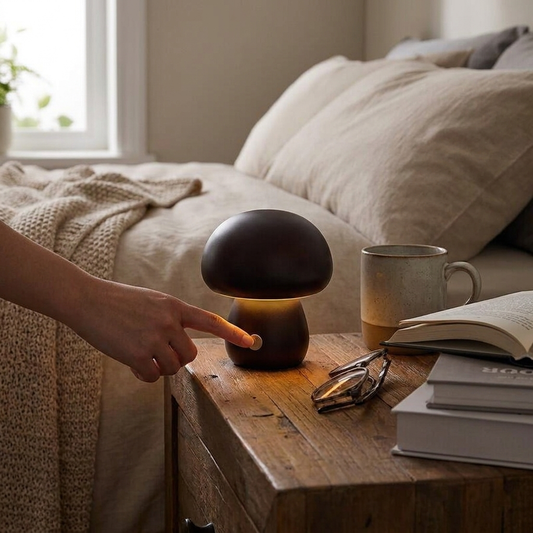 Portobello Mushroom Lamp