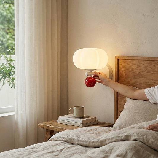 Nordic Pumpkin Wall Lamp
