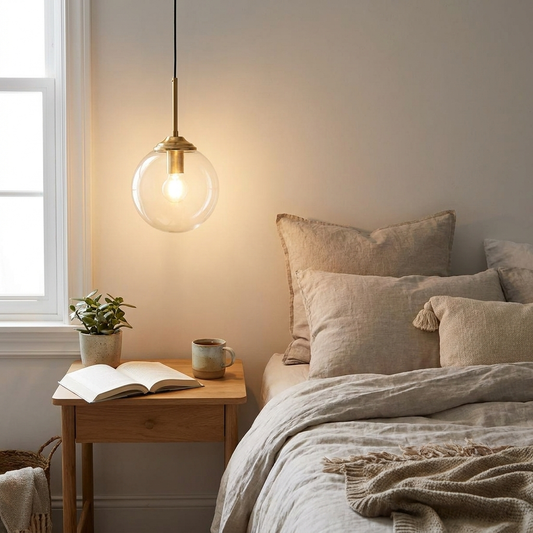 Nordic Glass Globe Pendant