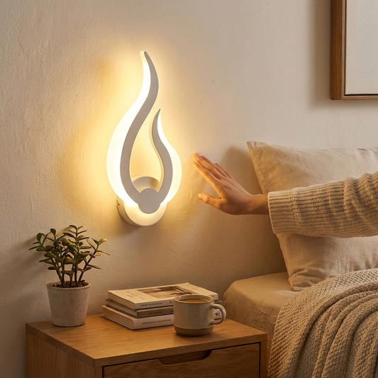 Flame LED Wall Light