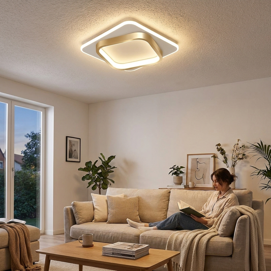 Sleek Square LED Ceiling Light