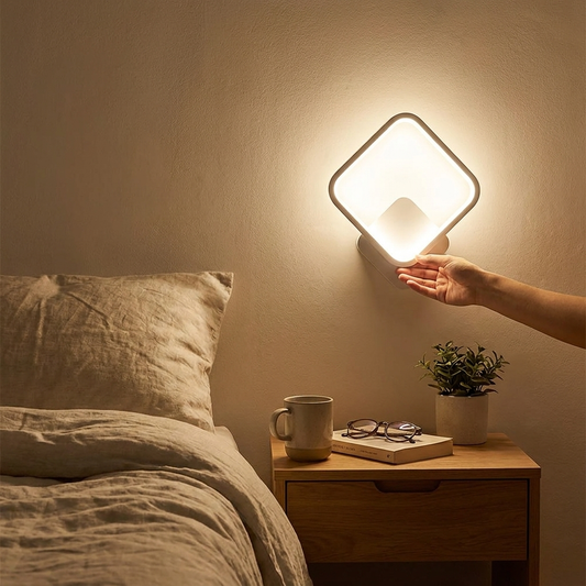 Sleek Modern Square LED Wall Lamp