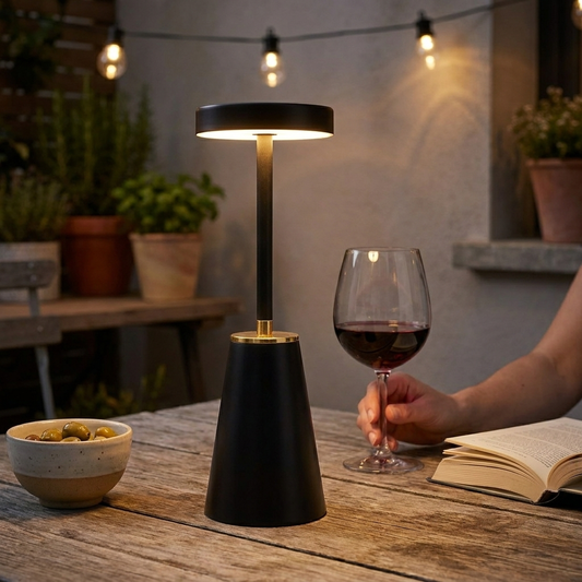 Sleek Wireless Rechargeable Table Lamp