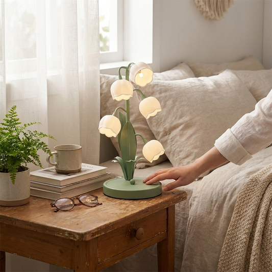 Bell Orchid Table Lamp