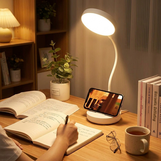 USB-Charging LED Desk Lamp Swan-Neck