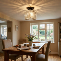 Crystal Ceiling Light Corridor and Aisle