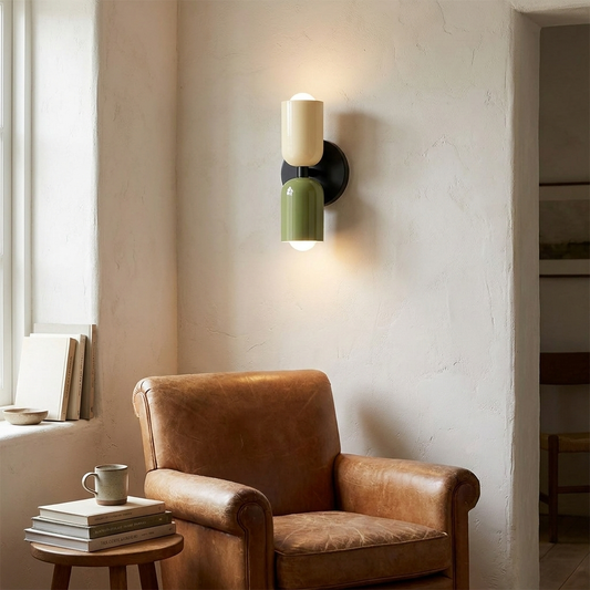 Vibrant Colorful Bedside Wall Lamp Macaron