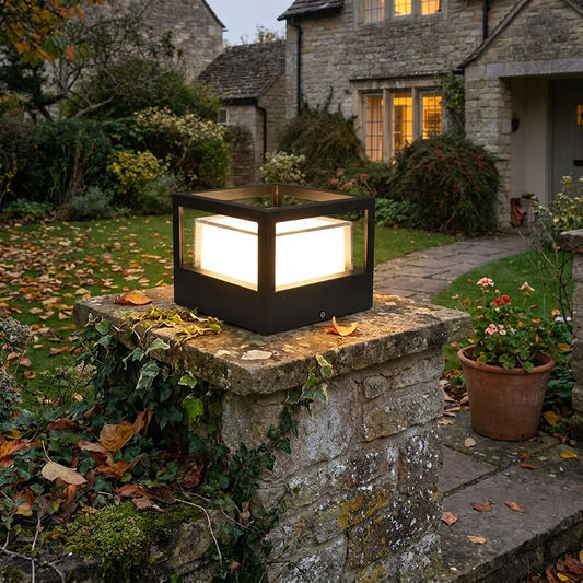 Industrial Aluminium Cylinder LED Outdoor Lawn Light