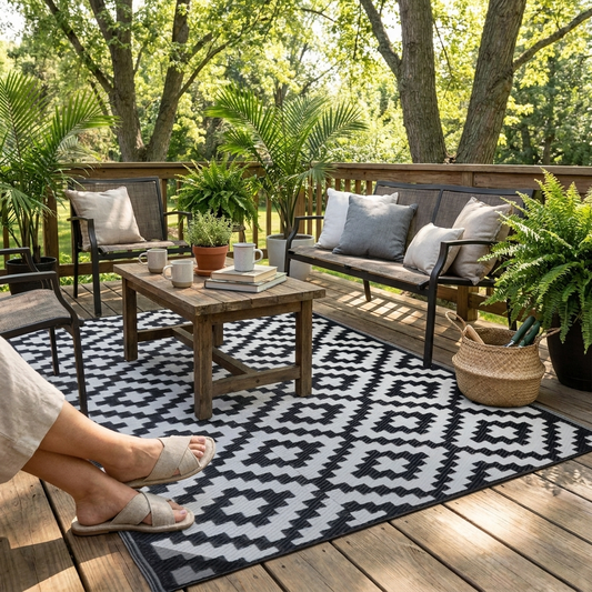 Reversible Outdoor Area Rug
