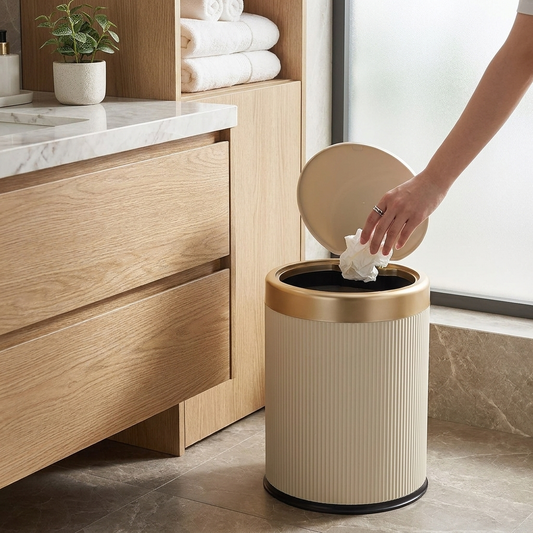 Oval Trash Can
