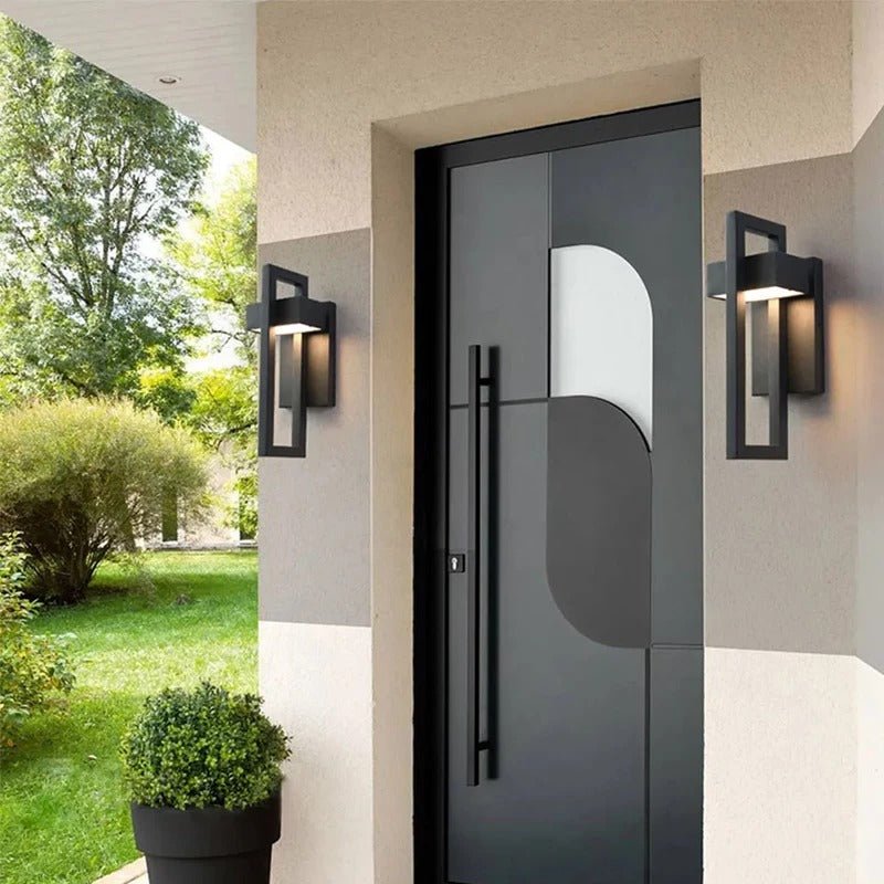 Modern Nordic Outdoor Wall Light — Aluminium LED Wall Lamp