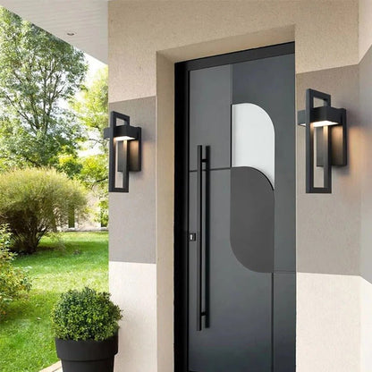 Modern Nordic Outdoor Wall Light — Aluminium LED Wall Lamp