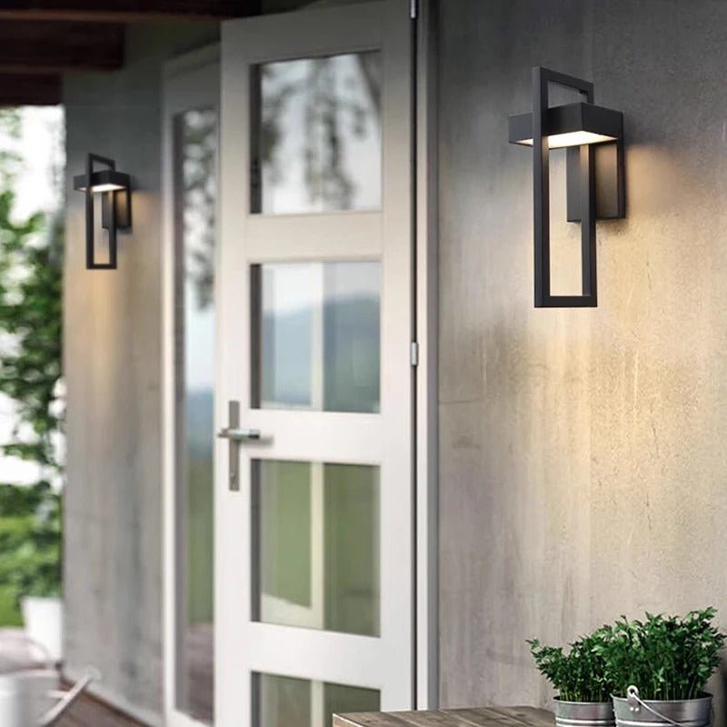 Modern Nordic Outdoor Wall Light — Aluminium LED Wall Lamp