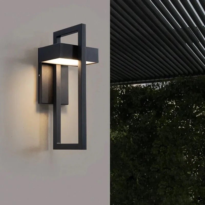 Modern Nordic Outdoor Wall Light — Aluminium LED Wall Lamp