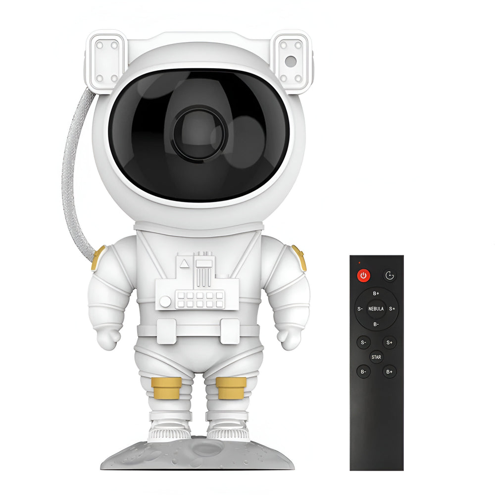 Astronaut LED Night Light with Star Projector - Cosmic Room Decor Lamp