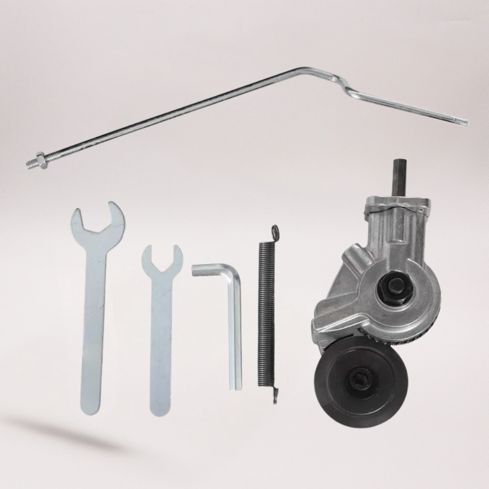 Double-Head Sheet Nibbler Drill Attachment for Metal Cutting