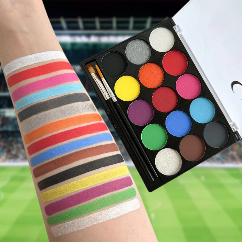 Body Paint Kit for Kids - Safe, Non-Toxic Colors for Parties & Festivals