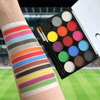 Body Paint Kit for Kids - Safe, Non-Toxic Colors for Parties & Festivals