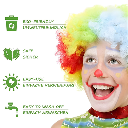 Body Paint Kit for Kids - Safe, Non-Toxic Colors for Parties & Festivals