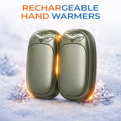 Dual-Unit Electric Hand Warmer Pocket Heater – Portable Personal Heating Set