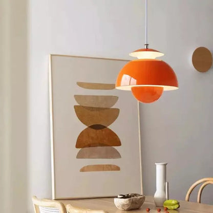 Flora Pendant Light – Nordic LED Ceiling Lamp for Modern Minimalist Living