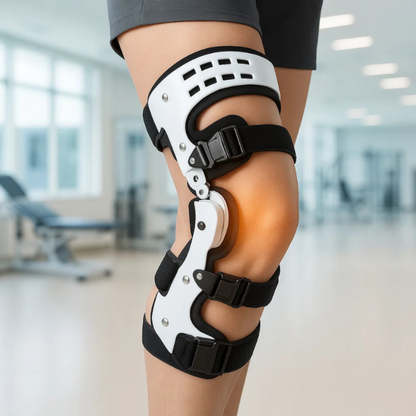 Adjustable Strap Knee Brace for Arthritis - Comfortable, Stable Knee Support
