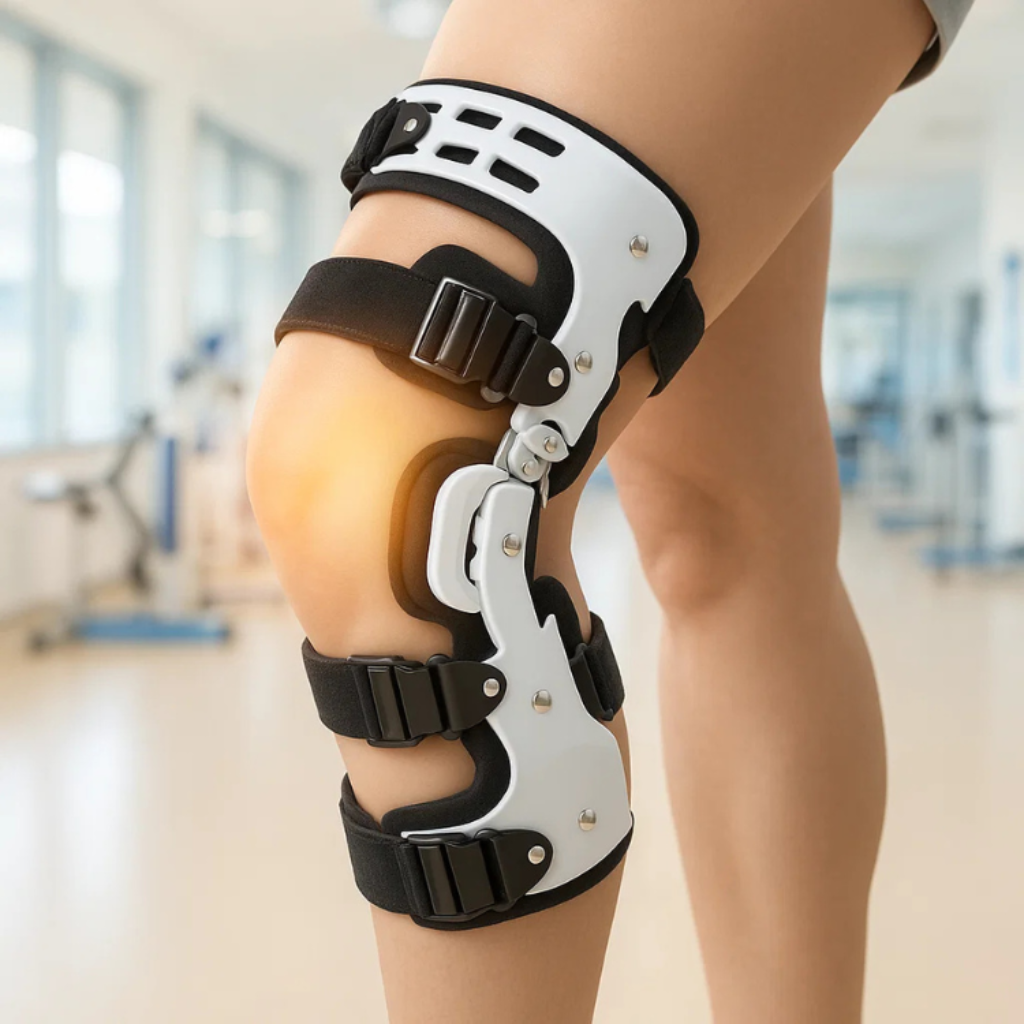 Adjustable Strap Knee Brace for Arthritis - Comfortable, Stable Knee Support