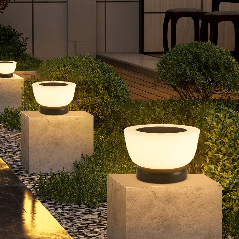 Solar Landing Light - Bright Outdoor LED Pathway Lamp for Safer, Stylish Night Walks