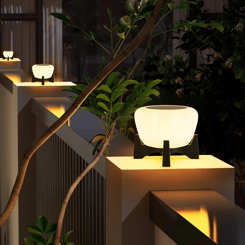 Solar Landing Light - Bright Outdoor LED Pathway Lamp for Safer, Stylish Night Walks