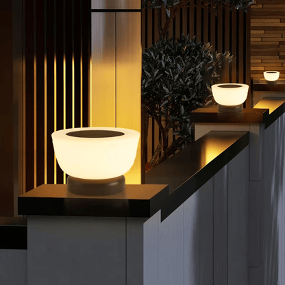 Solar Landing Light - Bright Outdoor LED Pathway Lamp for Safer, Stylish Night Walks