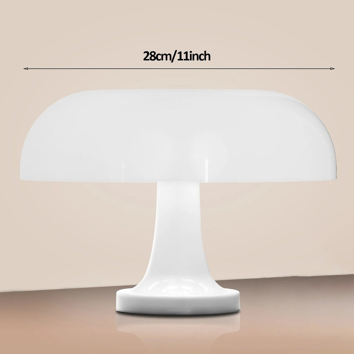Elegant Mushroom Table Lamp – Timeless Bauhaus-Inspired Decorative Lighting