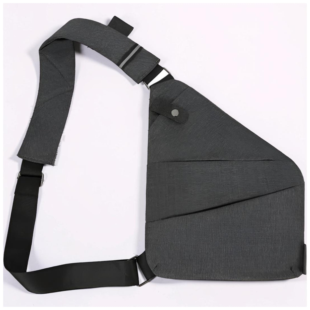 Anti-Theft Messenger Crossbody Bag with Single-Shoulder