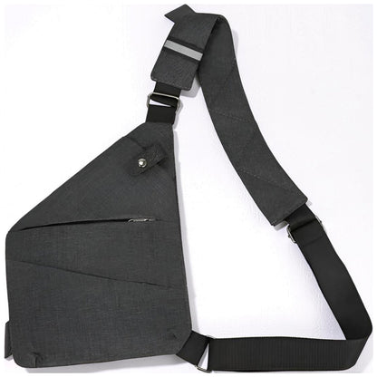 Anti-Theft Messenger Crossbody Bag with Single-Shoulder