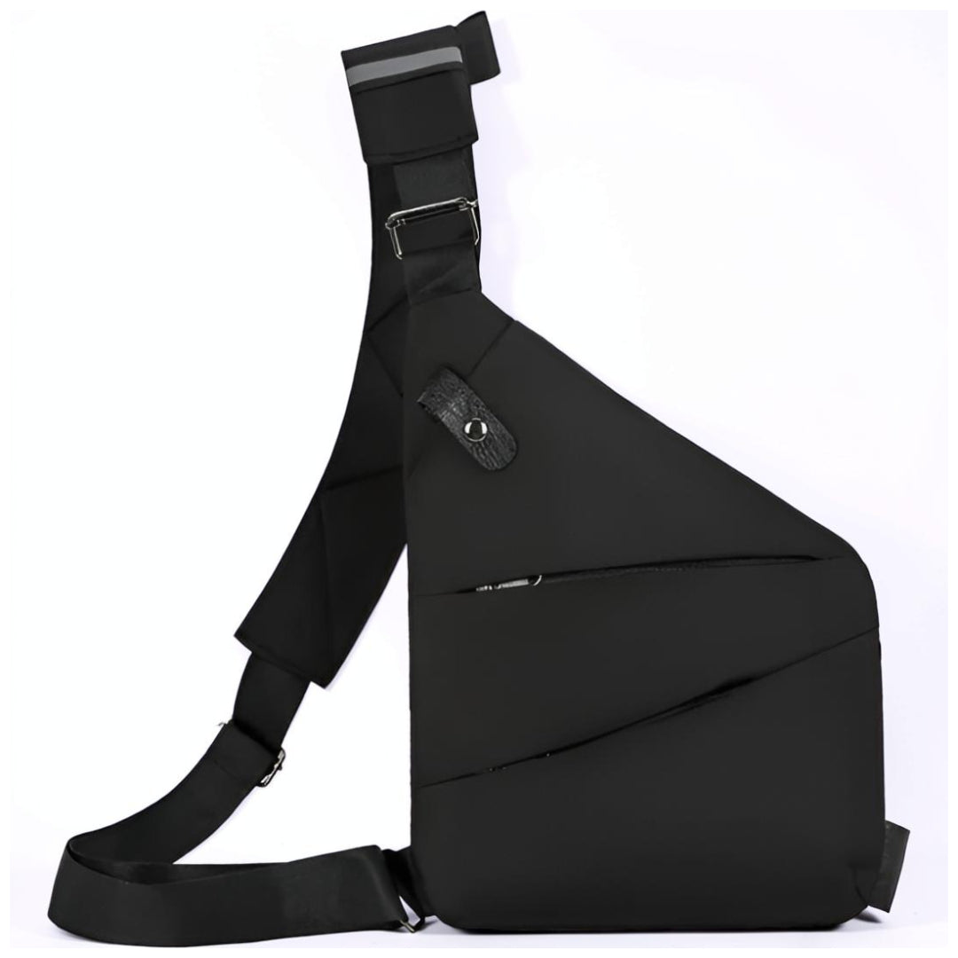 Anti-Theft Messenger Crossbody Bag with Single-Shoulder