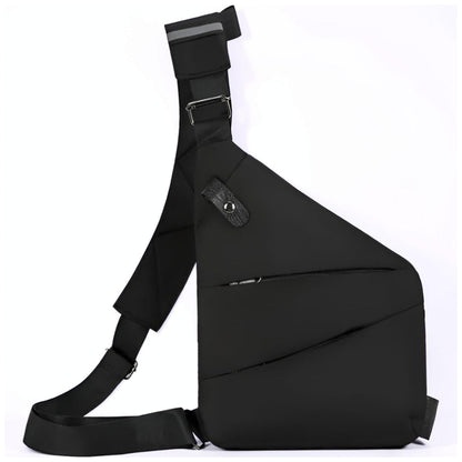 Anti-Theft Messenger Crossbody Bag with Single-Shoulder