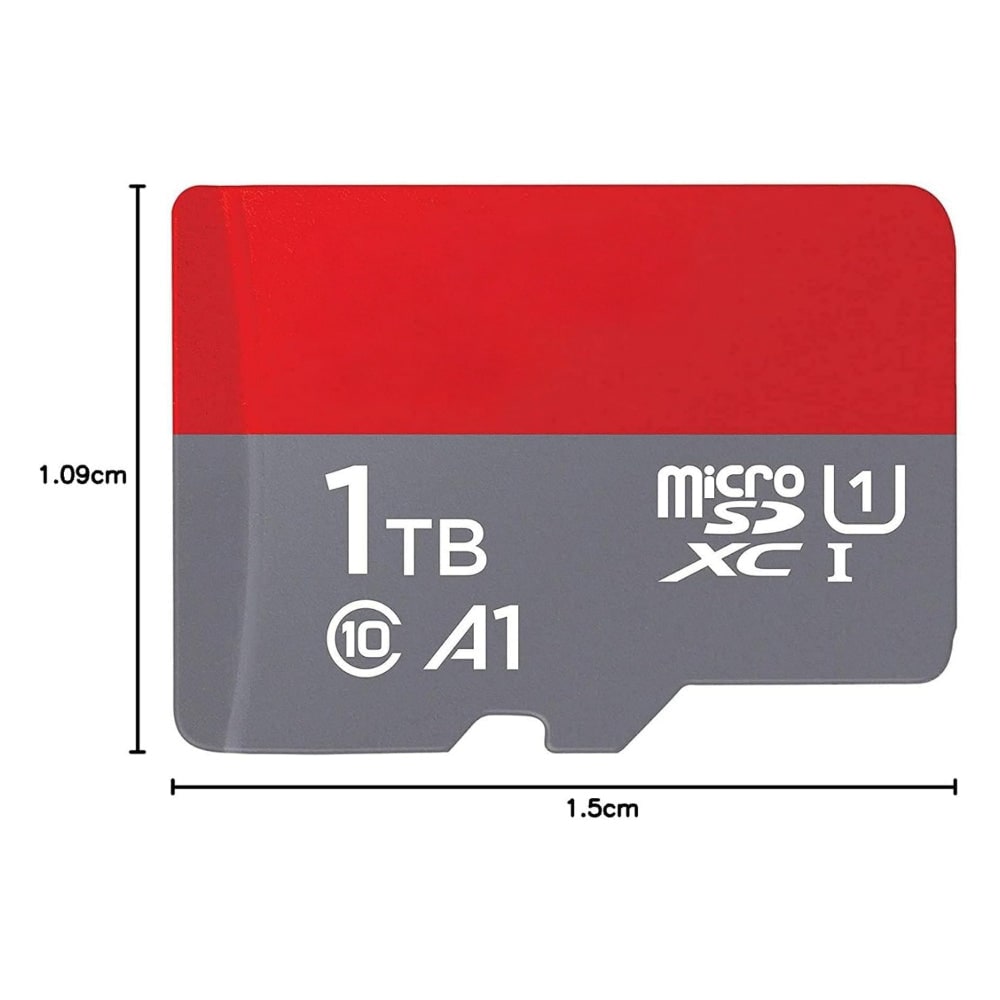 1TB High-Speed Micro SD Card with Adapter – Ultra-Fast Storage & Memory