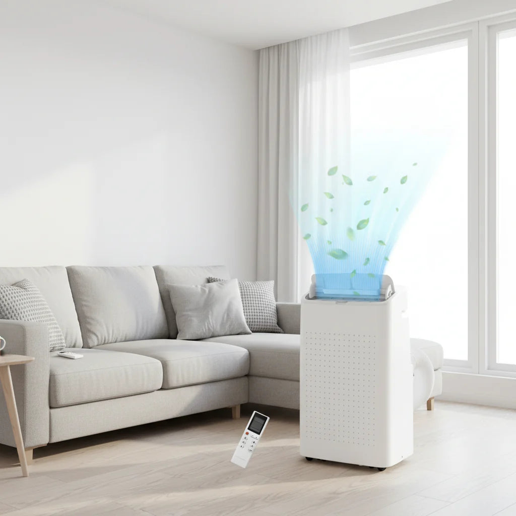 Energy-Efficient Portable Air Conditioner for Fast, Effective Room Cooling
