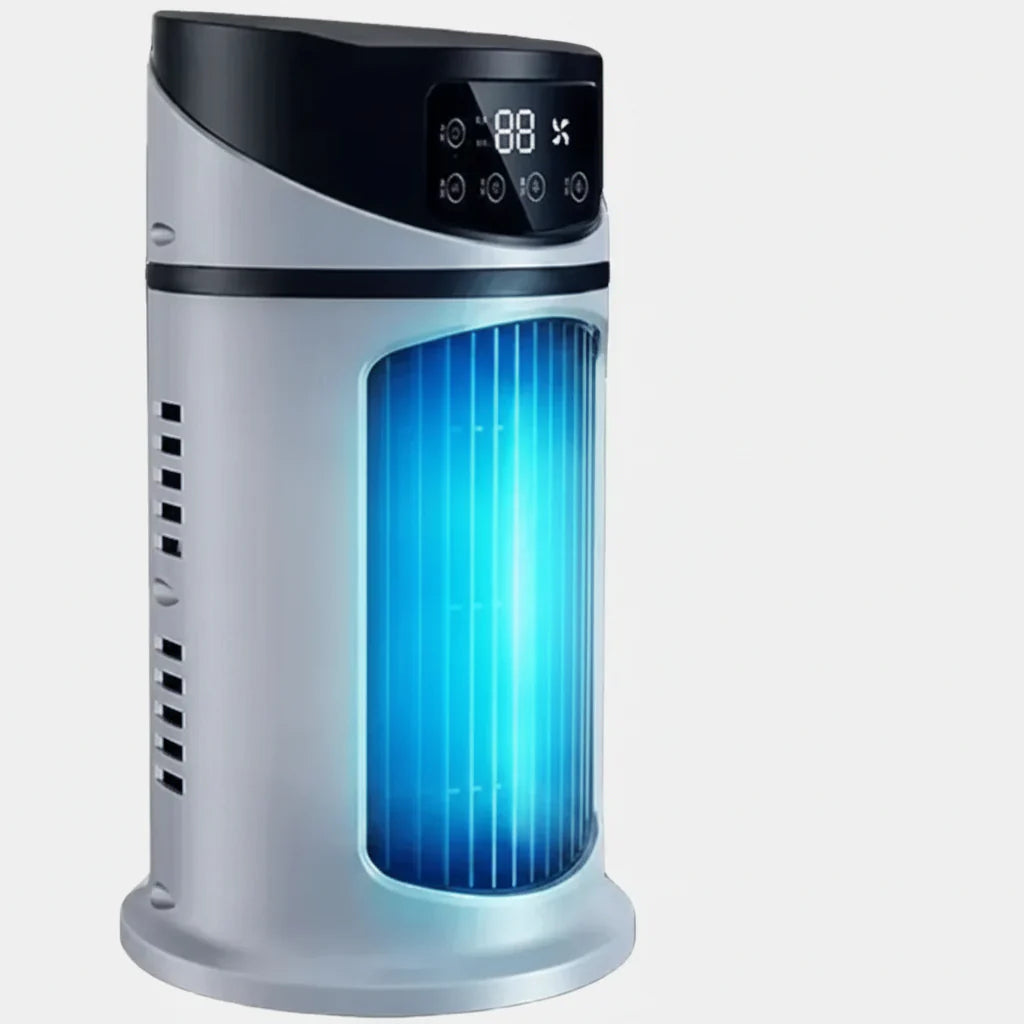 Compact Portable Air Conditioner with Evaporative Cooler Fan – All-in-One Cooling Solution