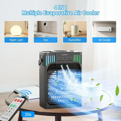 Compact Desktop Remote for Portable Air Conditioners