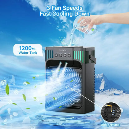 Compact Desktop Remote for Portable Air Conditioners